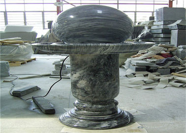 China Elegant Floating Marble Ball Fountain , Interior Decorative Stone Marble supplier