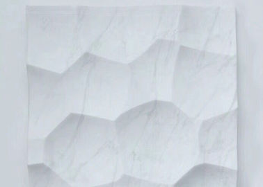 China Beautiful Veins Natural Stone Tile Peal White Marble Slab For Background Wall Decoration supplier