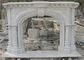 Hand Carved Stone And Marble Fire Surrounds Durable For House Decoration supplier
