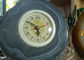 15cm Height Agate Stone Decor , Agate Slice Clock Elegant Appearance supplier