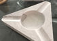 Innoxious Marble Natural Stone Crafts Multi Shape For Tray Ashtray supplier
