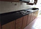 High Hardness Preformed Kitchen Countertops Black Galaxy Quartz Stone supplier