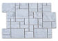 Versailles Pattern Stone Mosaic Tile For Bathroom Classic Appearance supplier