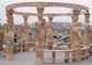 Durable Decorative Landscaping Stone For Hand Carved Marble Gazebos supplier