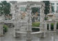 Durable Decorative Landscaping Stone For Hand Carved Marble Gazebos supplier