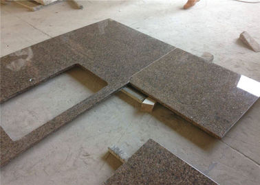 China Tropical Brown Granite Prefab Stone Countertops Elegant Appearance supplier