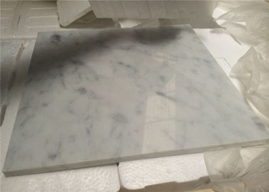 China White Natural Stone Tiles Italian Polished Carrara White Marble Floor Tiles supplier