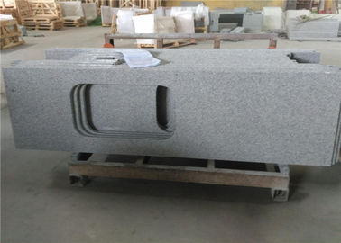 China Sesame White Granite Countertops , Durable Prefab Granite Kitchen Countertops supplier