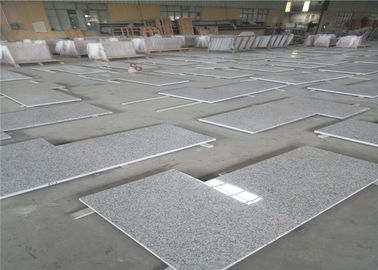 China Polished L Shaped Granite Countertop , Prefabricated Stone Countertops L Shape Seam supplier