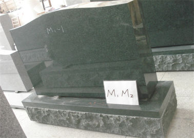 China Traditional Gravestones And Monuments , Upright Granite Headstones For Graves supplier