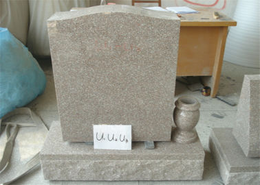 China Small Upright Tombstone And Monument G664 Bainbrook Brown Granite supplier