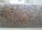 Sink Hole Cutout Prefab Bathroom Vanity Tops Tropical Brown Granite supplier