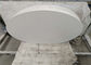 Prefab Carrara White Marble Table Tops Smooth Surface Customized Thickness supplier