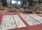 Bespoke 60x60cm Size Natural Stone White Marble Floor Bevel Tiles  supplier