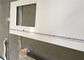 Hotel Prefab Kitchen Countertop HD1100 Pure White Quartz Cabinet Countertop supplier