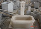 Pedestal Granite Water Fountain , Decorative Garden Stones Customized Dimension supplier