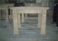 Simple Design Beige Marble Fireplace Surround For House Fireplace Mantel supplier